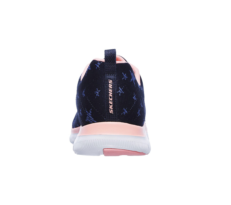 Skechers Women Flex Appeal 2.0 - Starry Night Navy/Pink