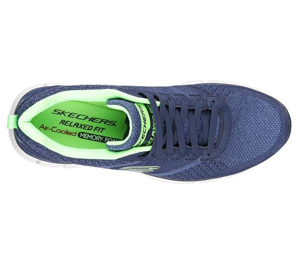 Skechers Men Equalizer 2.0 - True Balance Navy/Lime