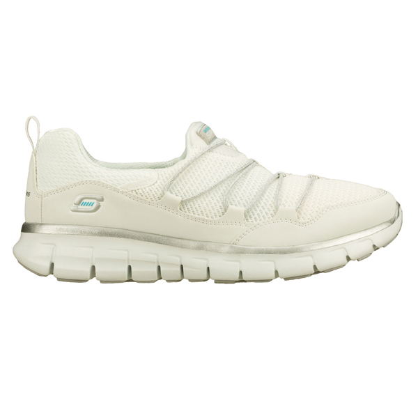 Skechers Women Synergy - Loving Life White/Silver