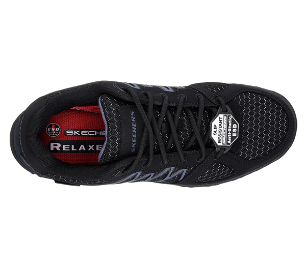 Skechers Men Work: Relaxed Fit Conroe - Dierks ESD Black