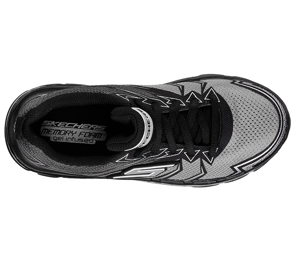 Skechers Boys Nitrate Gray/Charcoal