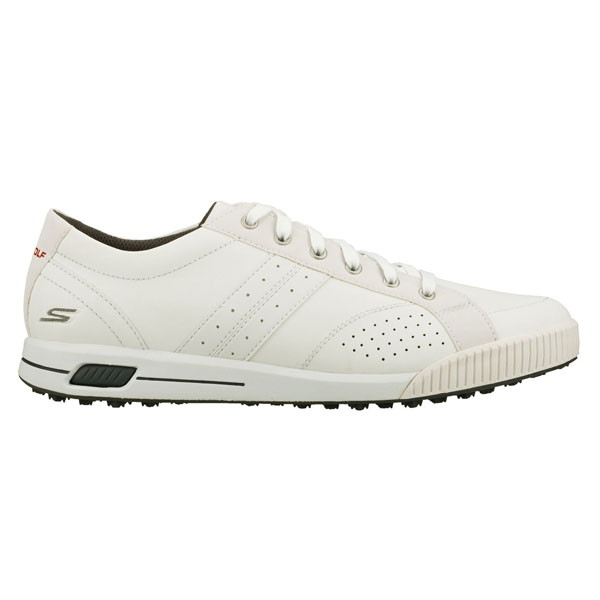 Skechers Men Extra Wide Fit (4E) Shoes - Wedge White/Charcoal