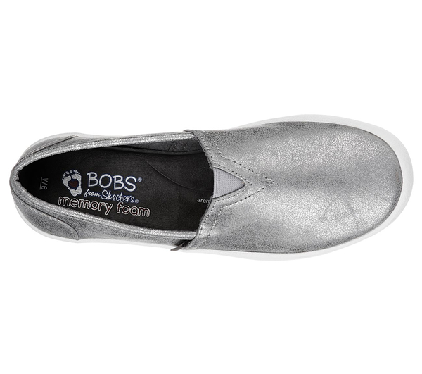Skechers Women Bobs B-Loved - Liquid Sparkle Pewter