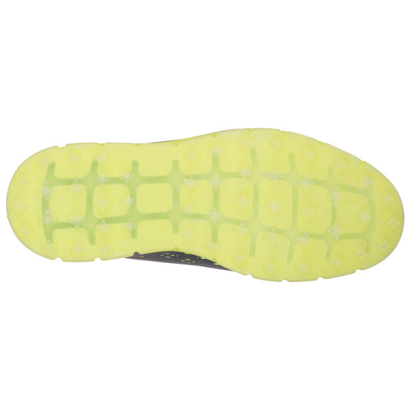 Skechers Men Extra Wide Fit (4E) Shoes - Charcoal/Lime