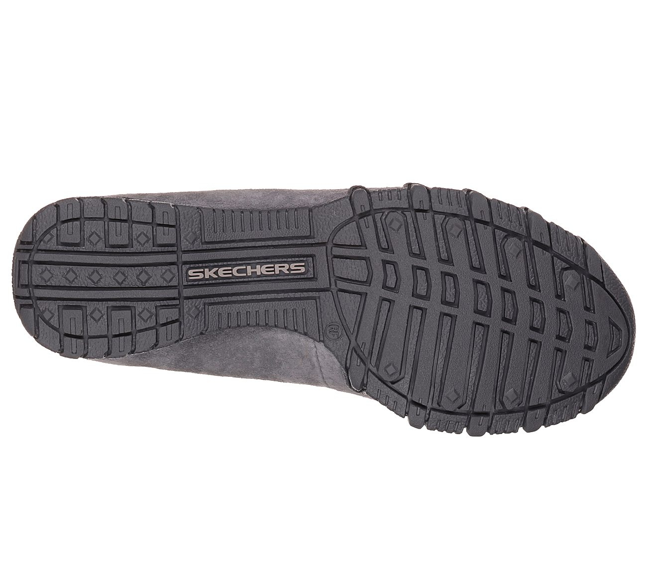Skechers Women Relaxed Fit: Bikers - Traffic Charcoal