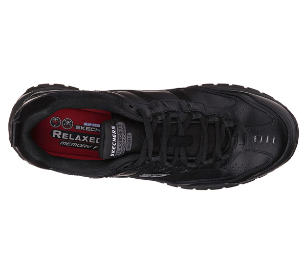 Skechers Men Work: Relaxed Fit - Soft Stride - Grinnell Comp Black
