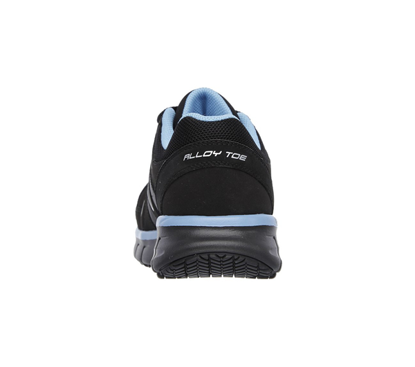 Skechers Women Work: Synergy - Sandlot Alloy Toe Black/Blue