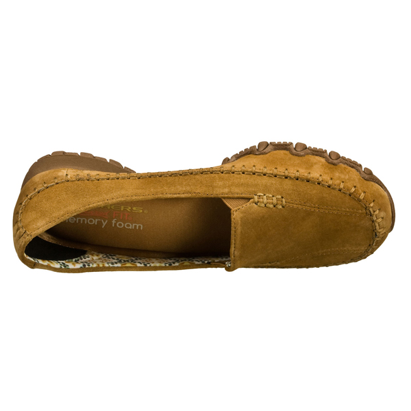 Skechers Women Relaxed Fit: Bikers - Pedestrian Brown