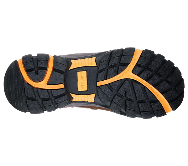 Skechers Men Work: Delleker WP Brown/Orange