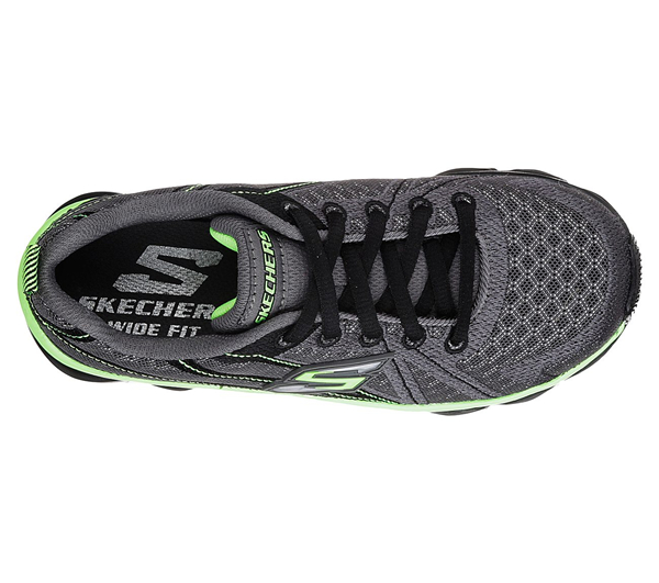 Skechers Boys Advance - Turbo Tread Gray/Lime
