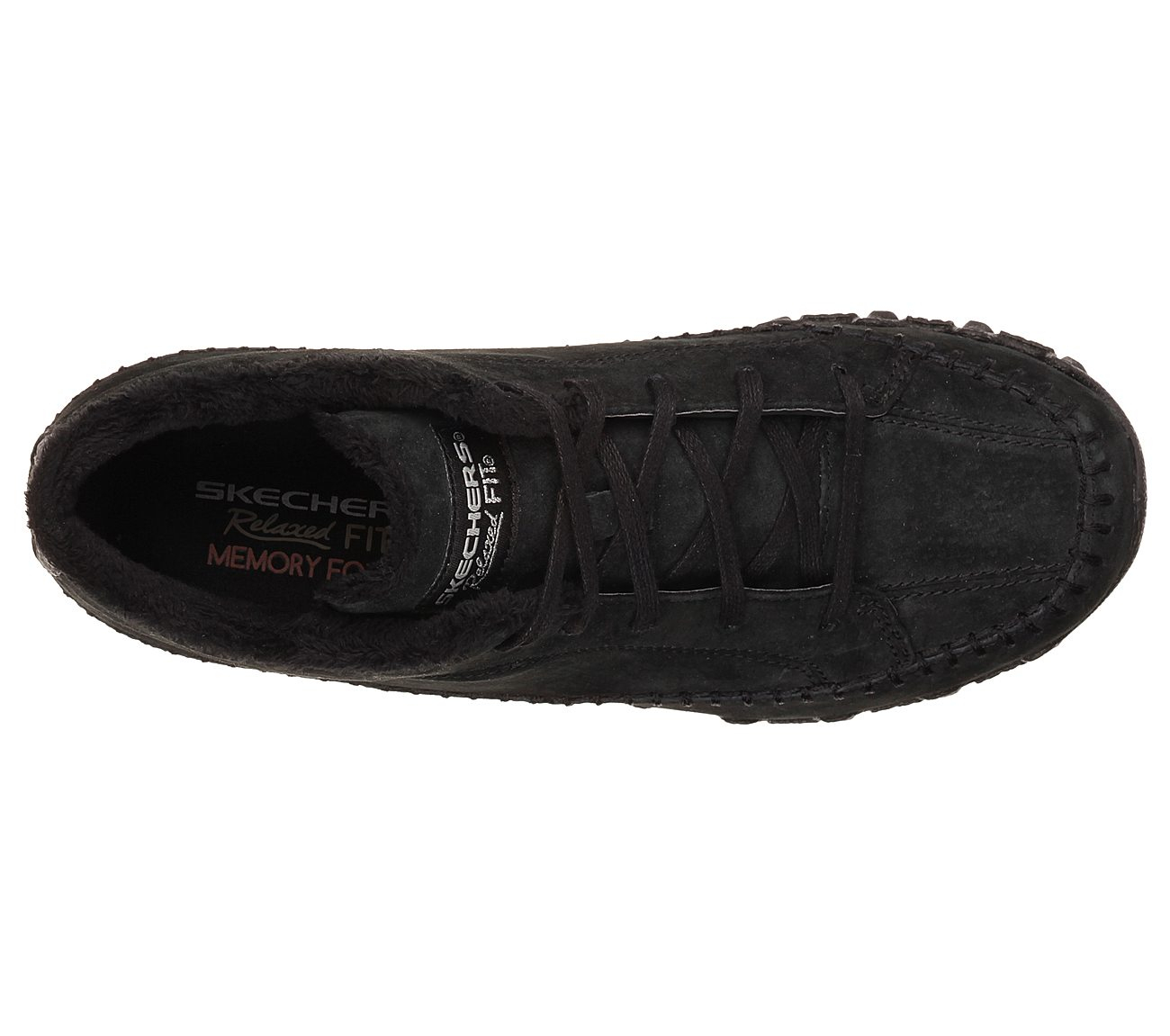 Skechers Women Relaxed Fit: Bikers - Totem Pole Black
