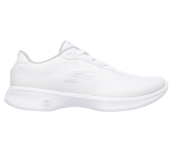 Skechers Women GOwalk 4 - Premier White/Sliver