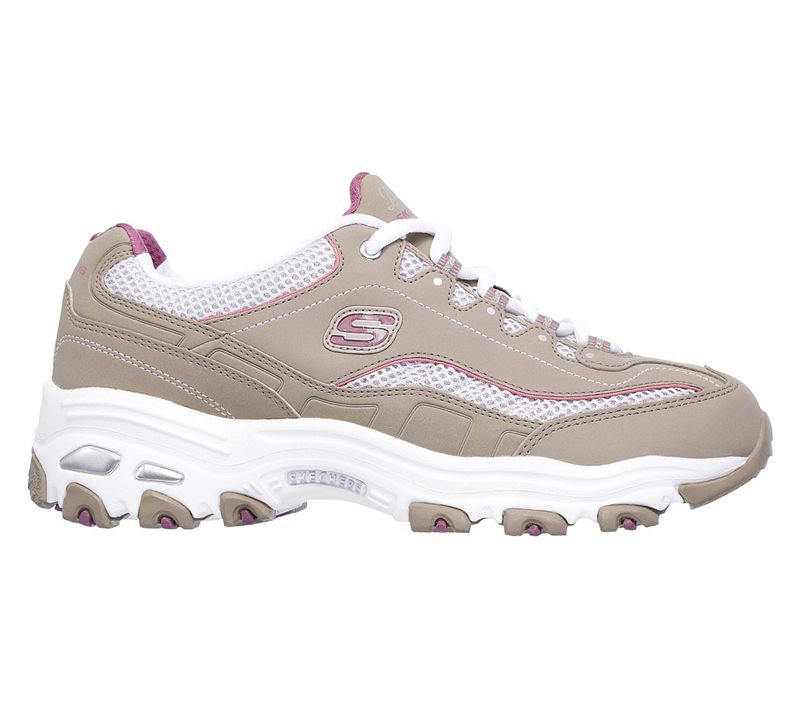 Skechers Women D'lites - Life Saver Taupe