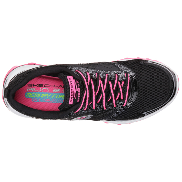 Skechers Women Skech-Air 2.0 - Clear Day Black/Hot Pink