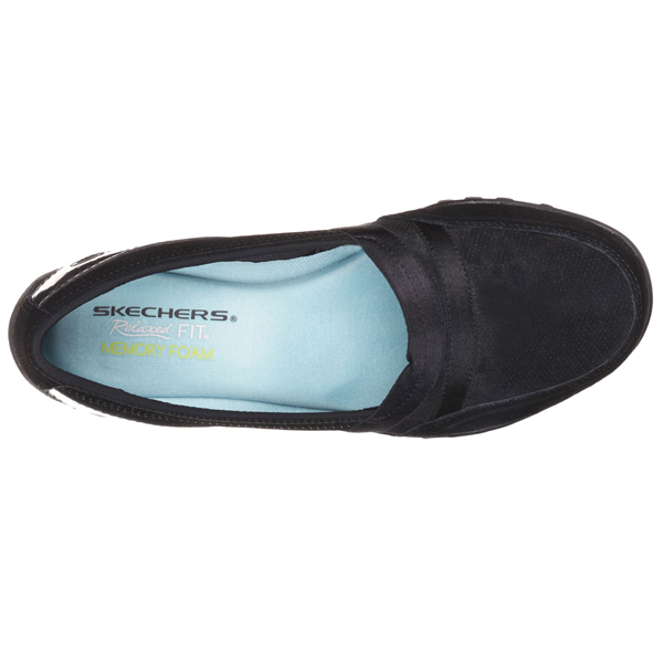 Skechers Women Relaxed Fit: Breathe Easy - LEISURELY Black