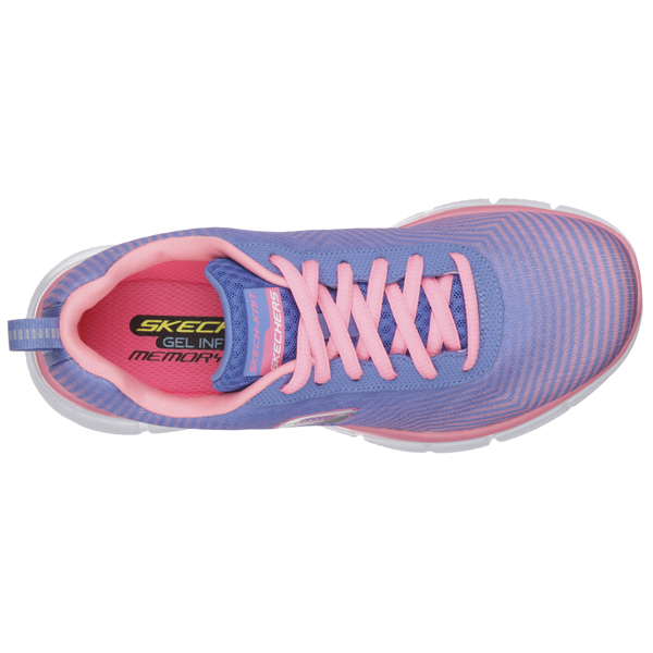 Skechers Women Equalizer - Expect Miracles Periwinkle/Pink
