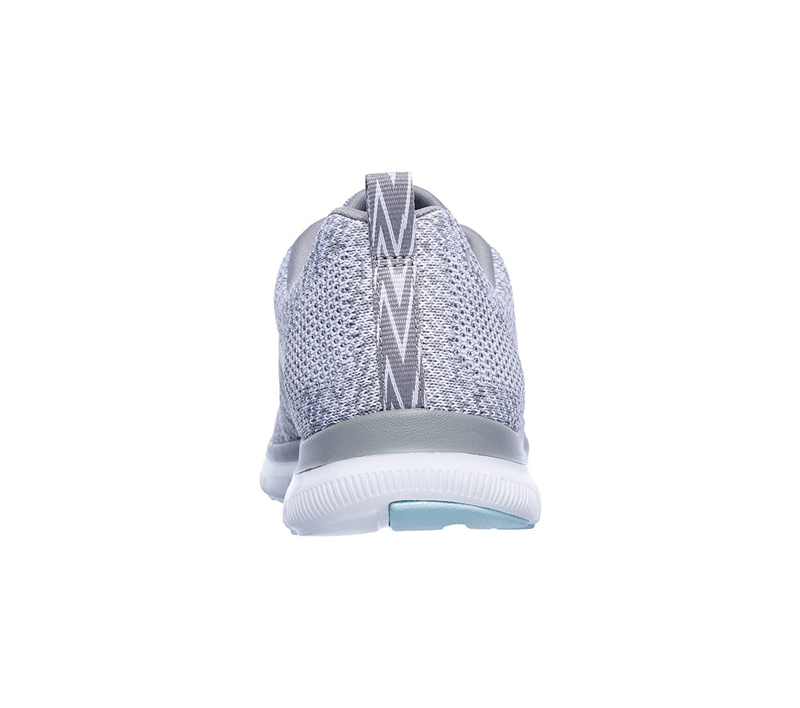 Skechers Women Flex Appeal 2.0 - High Energy White/Gray