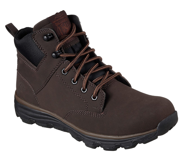 Skechers Men Relaxed Fit: Format - Glaven Chocolate