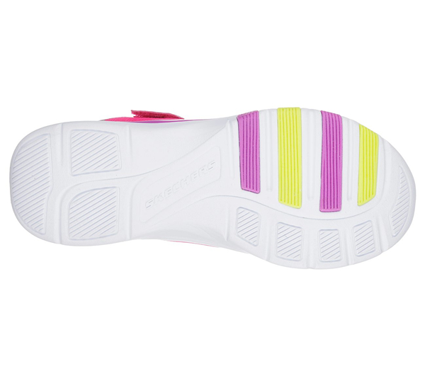 Skechers Girls Trainer Lite - Bright Racer Neon Pink/Purple