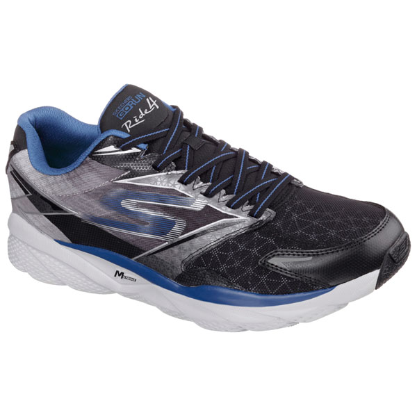 Skechers Men Extra Wide Fit (4E) Shoes - Ride Black/Blue