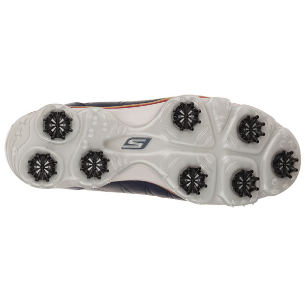 Skechers Men Extra Wide Fit (4E) Shoes - Matt Kuchar Official Navy/Gray