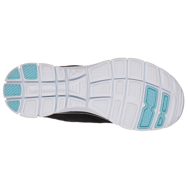Skechers Women Flex Appeal - Obvious Choice Black/Light Blue