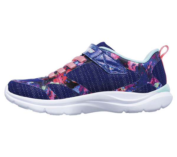Skechers Girls Trainer Lite - Bright Racer Navy/Multi