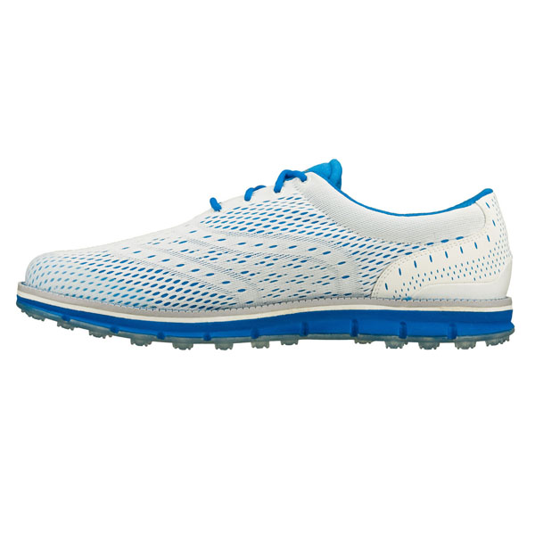Skechers Men Extra Wide Fit (4E) Shoes - White/Blue