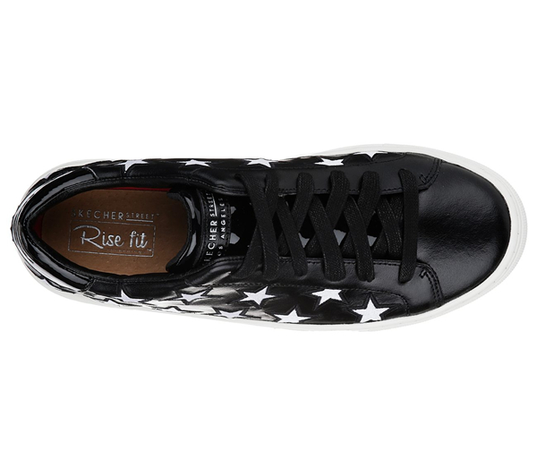 Skechers Women Side Street - Star Side Black/White