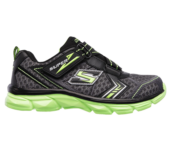 Skechers Boys Advance II Gray/Lime