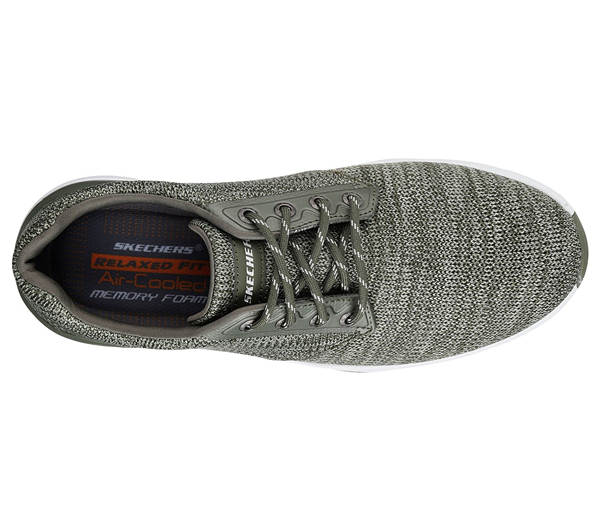 Skechers Men Relaxed Fit: Recent - Merven Olive