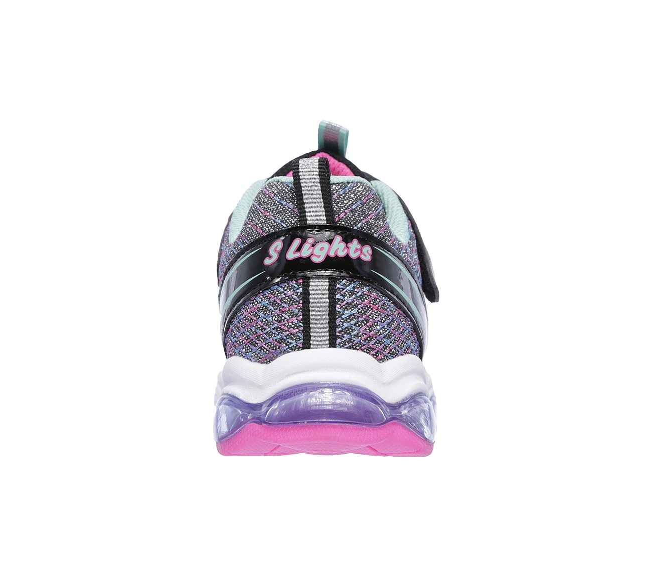 Skechers Girls S Lights: Glimmer Lites Black/Multi