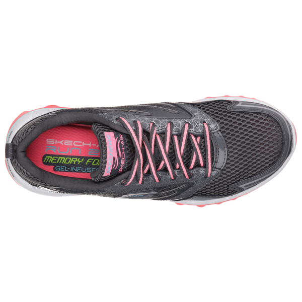 Skechers Women Skech-Air 2.0 - Clear Day Charcoal/Pink