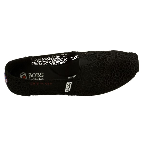 Skechers Women Bobs Plush - Paris Black