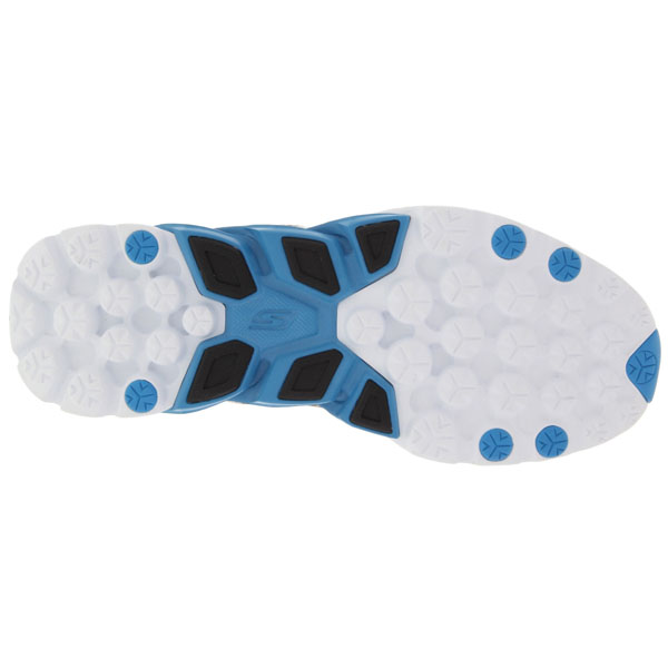 Skechers Men Extra Wide Fit (4E) Shoes - Black/Blue