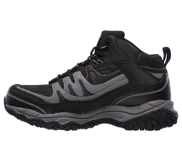 Skechers Men Work: Relaxed Fit Holdredge - Rebem Black/Charcoal