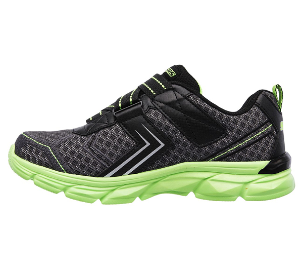 Skechers Boys Advance II Gray/Lime