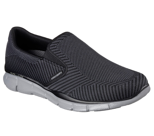 Skechers Men Equalizer - Okwara Black/Charcoal