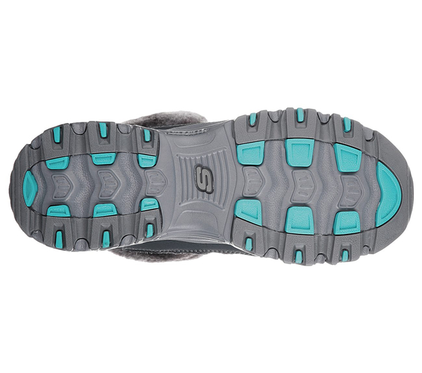 Skechers Women D'Lites - Snow Plaza Charcoal