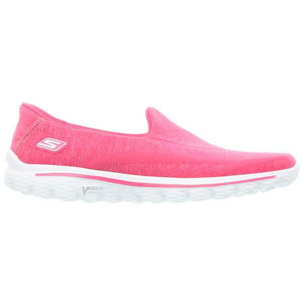 Skechers Women GOwalk 2 - Super Sock Pink