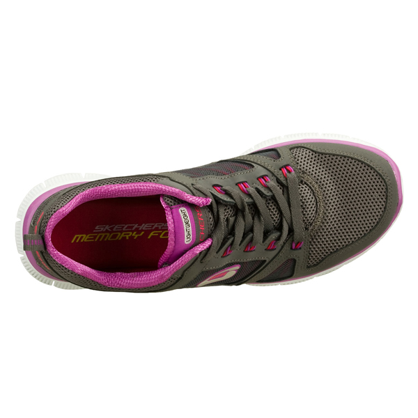 Skechers Women Flex Appeal - Spring Fever Charcoal/Purple