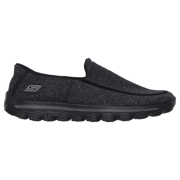 Skechers Men Extra Wide Fit (4E) Shoes - Super Sock Black