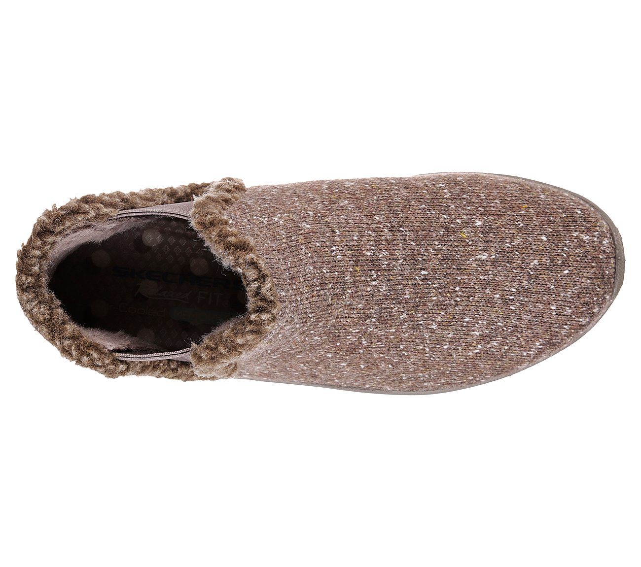 Skechers Women Relaxed Fit: Reggae Fest - Speckled Dark Taupe