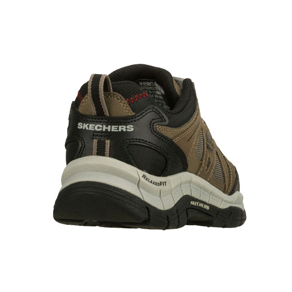 Skechers Men Extra Wide Fit (4E) Shoes - Rig Brown/Black