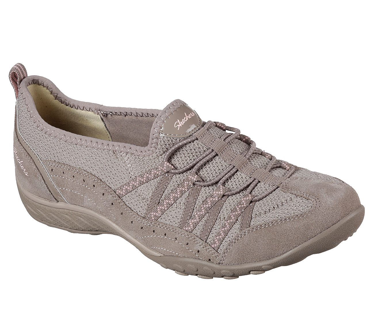 Skechers Women Relaxed Fit: Breathe Easy - Sweet Sound Taupe