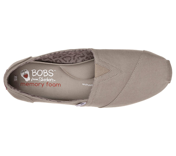 Skechers Women Bobs Plush - Peace and Love Taupe