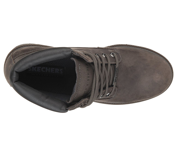 Skechers Men Boots: Verdict Charcoal