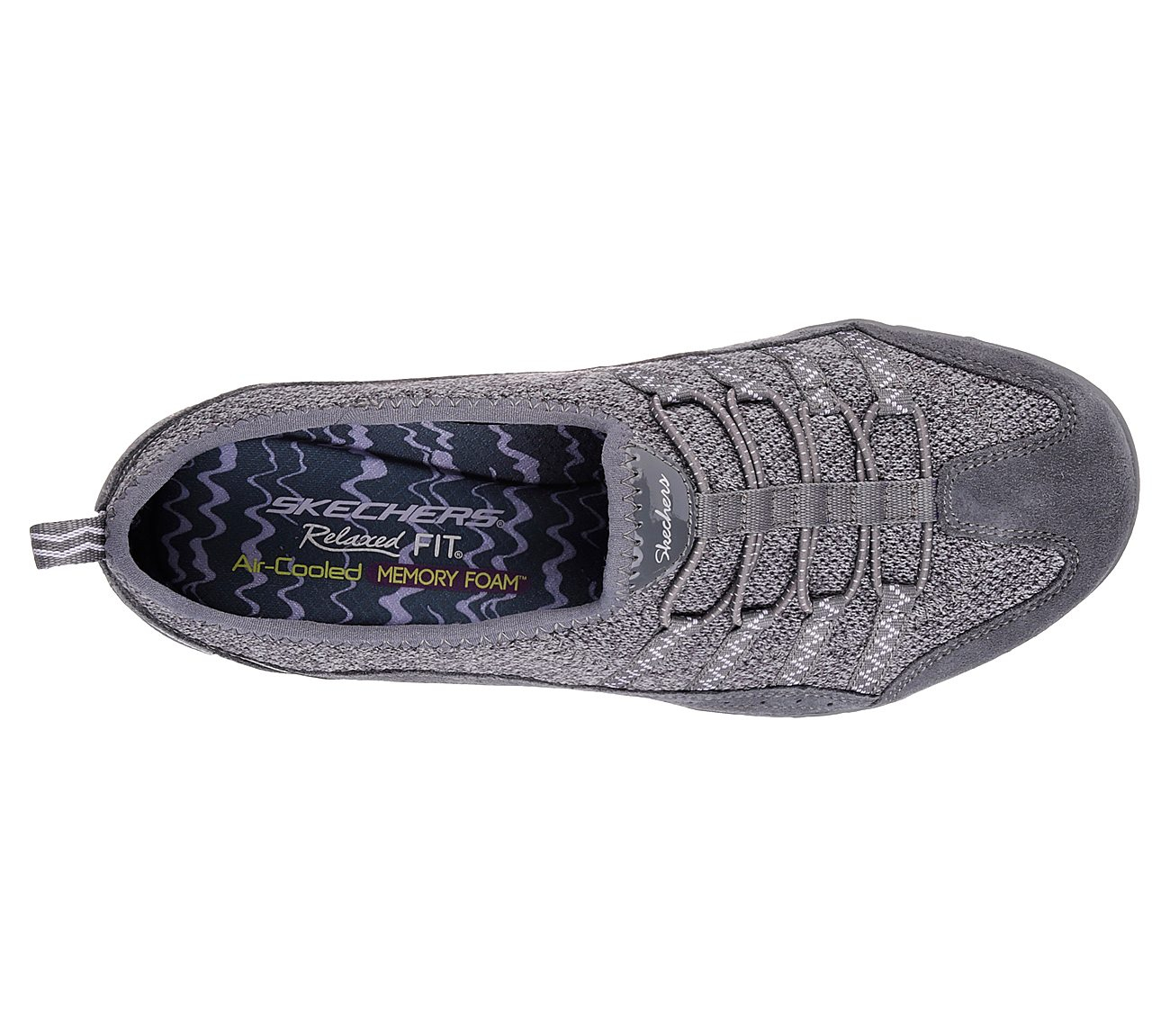Skechers Women Relaxed Fit: Breathe Easy - Sweet Sound Charcoal