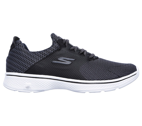 Skechers Men GOwalk 4 - Instinct Black/White