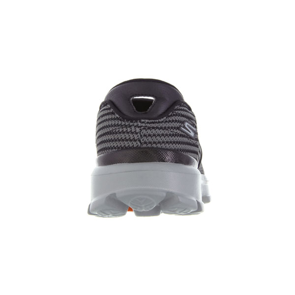 Skechers Men Extra Wide Fit (4E) Shoes - Charcoal/Orange